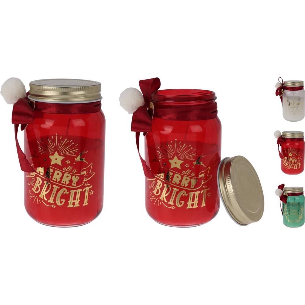 CANDELA IN BARATTOLO XMAS H13